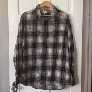 Men’s long sleeve flannel shirt size XL